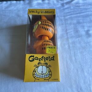 Funko Garfield Wacky Wobbler Bobblehead - Orange & Black